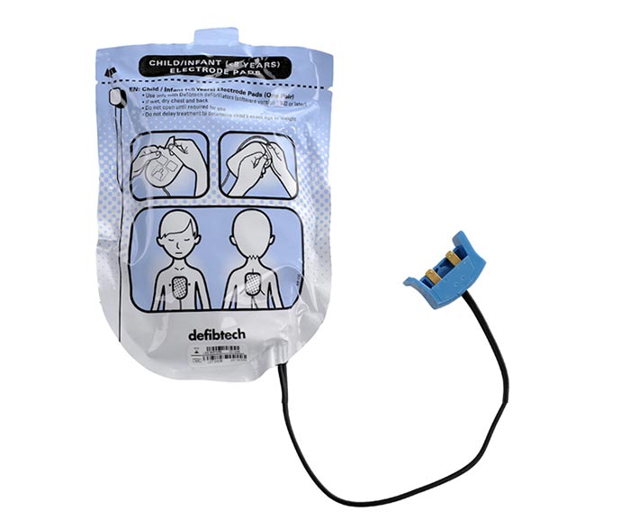 DDP-200P Pedijatrijske elektrode za AED Defibtech Lifeline